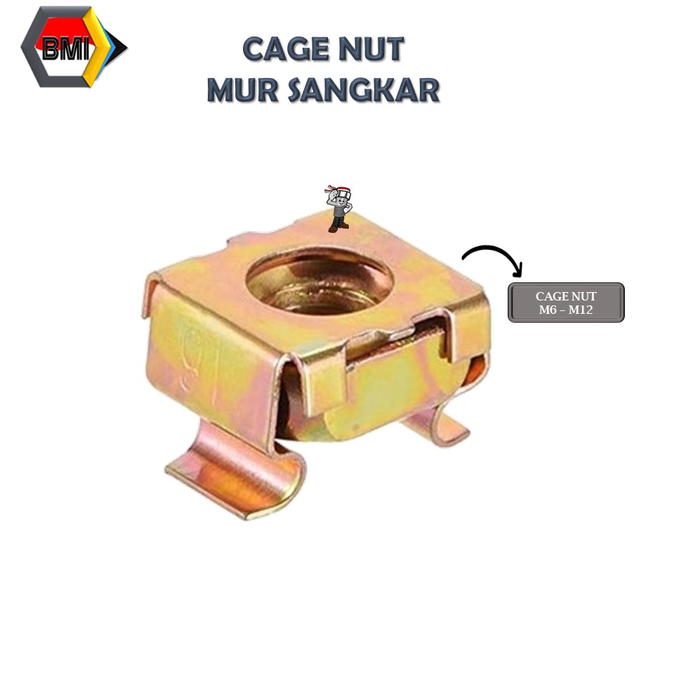 Cage Nut Mur Sangkar 