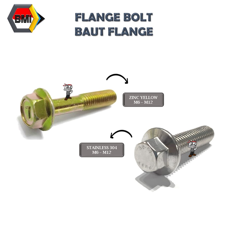Flange Bolt Baut Flange