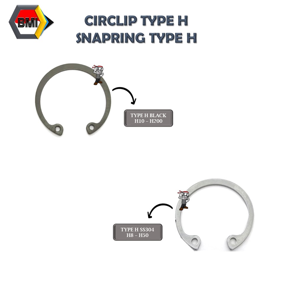 Snapring Circlip H